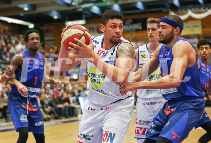 Basketball Superliga 2019/20,  4.Plazierungsrunde Gmunden Swans vs. Kapfenberg Bulls


