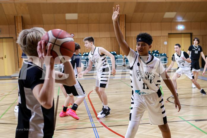 22.03.2025 Österreichischer Basketballverband 2024/25, SLMU14, Vienna Giants vs. BBC Nord Dragonz 