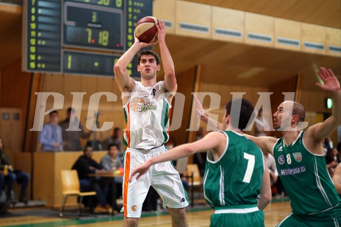 Basketball 2.Bundesliga 2016/17, Grunddurchgang 16.Runde Basketflames vs. Mattersburg Rocks