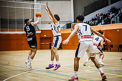 Basketball, Basketball Zweite Liga 2024/25, Grunddurchgang 11.Runde, Vienna Timberwolves, Mattersburg Rocks, Petar Zivkovic (8)