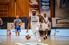 Basketball, bet-at-home Basketball Superliga 2020/21, Grunddurchgang 14. Runde, Oberwart Gunners, Gmunden Swans, Quincy Diggs (13)