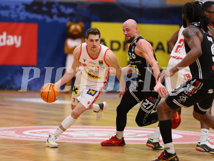Basketball Superliaga 2024/25, Grunddurchgang 22.Runde Traiskirchen Lions vs. Flyers Wels


