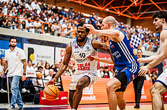 Basketball, win2day Basketball Superliga 2024/25, Playoffs Finale 2. Spiel
, BBC Nord Dragonz, Oberwart Gunners, Austen Awosika (10)
