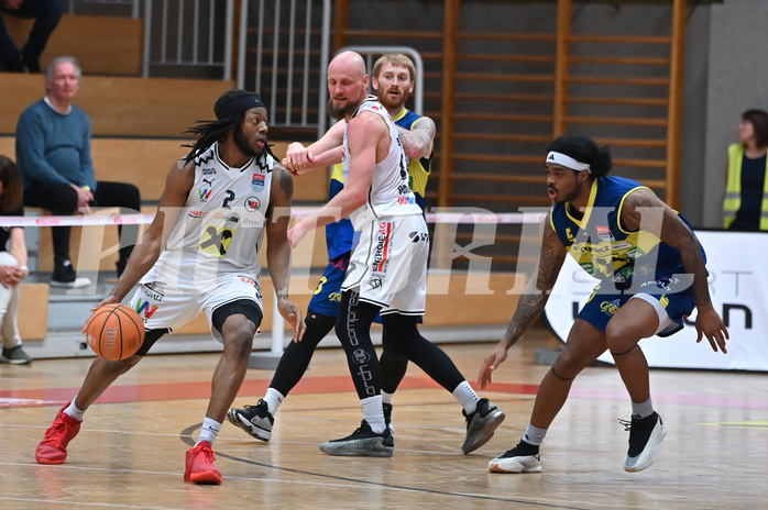 Basketball, Superliga 2024/25, 9. Plazierungsrunde, Flyers Wels vs. UBSC Graz,