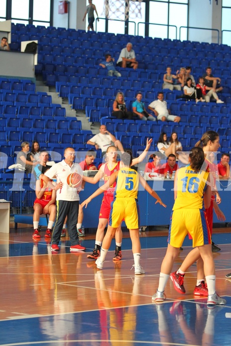 FIBA Europe EC U20 Women Division B Romania vs Montenegro