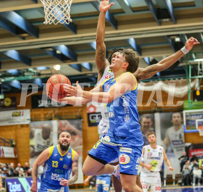 Basketball Superliga 2022/23, Grunddurchgang 12.Runde Gmunden Swans vs. SKN St.Pölten