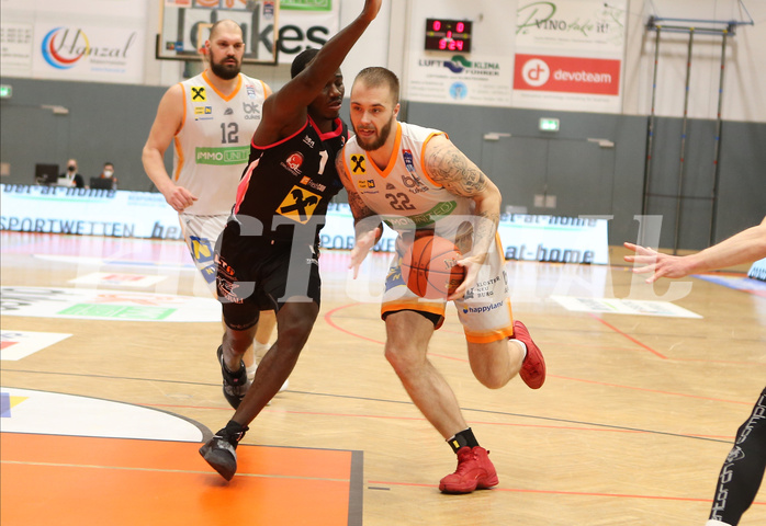 Basketball Superliga 2021/22, 3.Qualifikationsrunde Klosterneuburg Dukes vs. Flyers Wels


