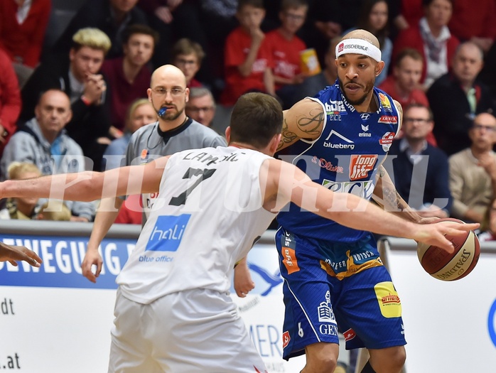 Basketball ABL 2015/16 Playoff Viertelfinale Spiel 1 WBC Wels vs Kapfenberg Bulls