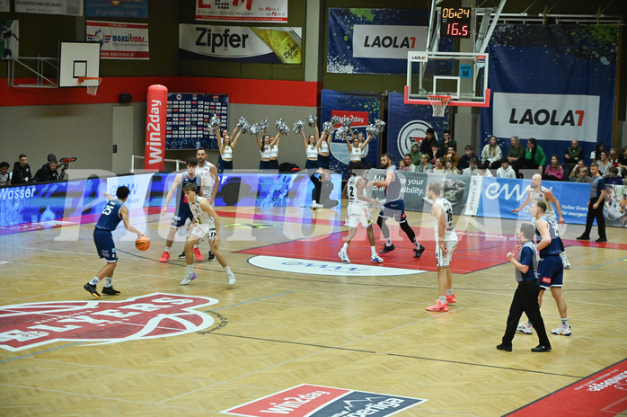 Basketball, Superliga 2023/24, Grunddurchgang 12. Runde, Flyers Wels vs. BBC Nord Dragonz,
