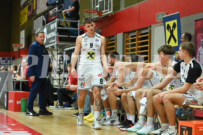 Basketball, Superliga 2023/24, Grunddurchgang 14. Runde, Flyers Wels vs. Gmunden,
