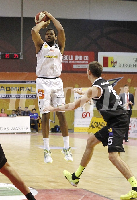 Basketball ABL 2015/16 Grunddurchgang 15.Runde  Güssing Knights vs Traiskirchen Lions
