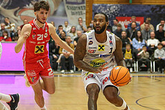 Basketball Superliga 2024/25, Grunddurchgang 20.Runde Gmunden Swans vs. Flyers Wels


