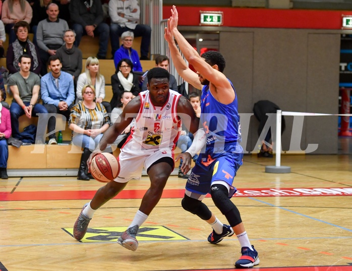 Basketball ABL 2018/19 Grunddurchgang 22. Runde Flyers Wels vs Bulls Kapfenberg