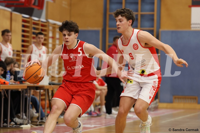 Basketball Superliga 2024/25, SLMU19 Traiskirchen Lions Academy vs. SG Salzkammergut


