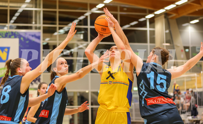 Basketball Damen Superliga 2023/24, Grunddurchgang 7.Runde SKN St. Pölten vs. Vienna Timberwolves