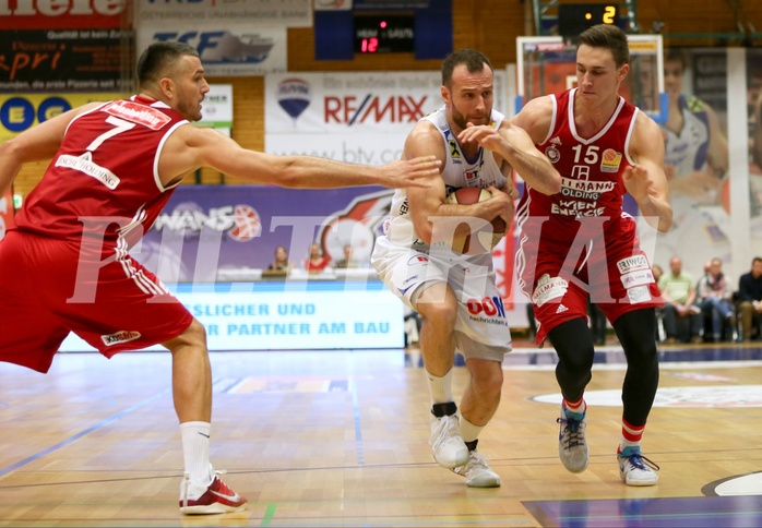 Basketball ABL 2016/17, Grunddurchgang 23.Runde Gmunden Swans vs. BC Vienna


