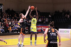 06.01.2023, Graz, Raiffeisen Sportpark Graz, Basketball Superliga 2022/23, Grunddurchgang, Runde 15, UBSC Raiffeisen Graz vs. CITIES Panthers Fürstenfeld
