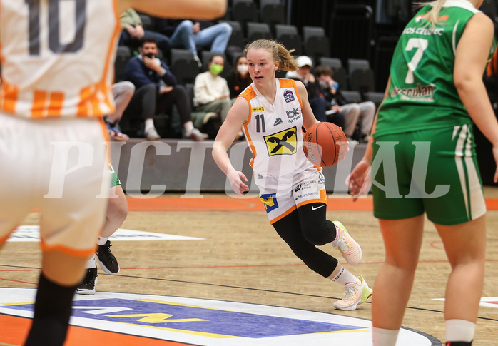 Basketball Damen Superliga 2021/22, Grunddurchgang 8.Runde BK Duchess Klosterneuburg vs. KOS Celovec


