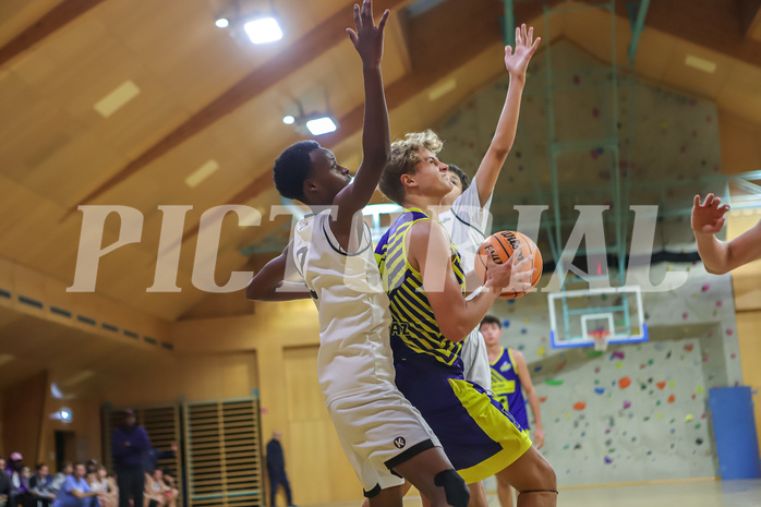 20.10.2024 Österreichischer Basketballverband 2024/25, SLMU16,Basket Flames vs. UBSC Graz


