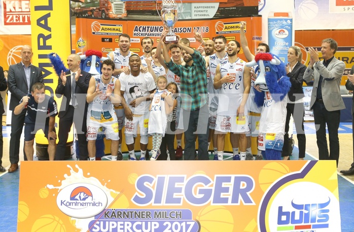 Basketball ABL 2017/18, Supercup Kapfenebrg Bulls vs. Oberwart Gunners