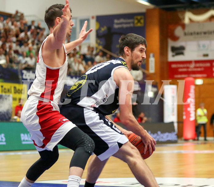 Basketball Superliga 2022/23, Playoff, Finale Spiel 3 Gmunden Swans vs. BC Vienna


