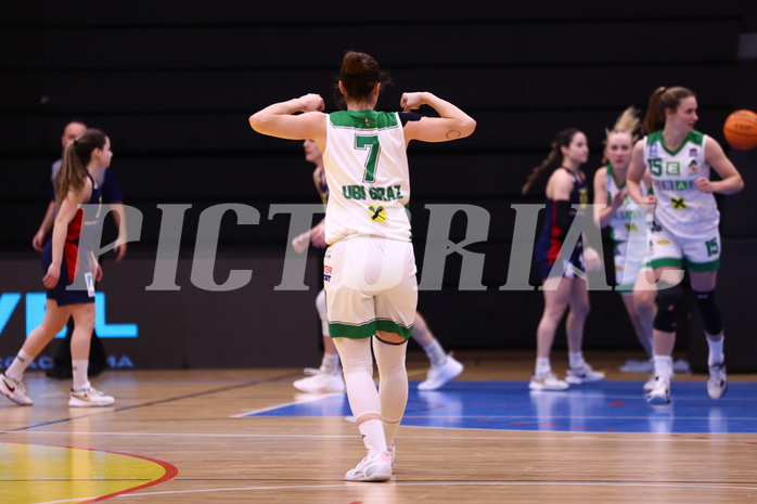 01.04.2024, Graz, Raiffeisen Sportpark, Basketball Damen Superliga 2023/24, Finale, Spiel 2, UBI Holding Graz - SKN St. Pölten Frauen ,  