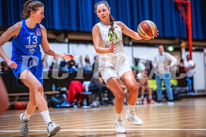 Basketball Basketball Damen Superliga 2021/22, Damen CUP Semifinale Basket Flames vs. Vienna D.C. Timberwolves
