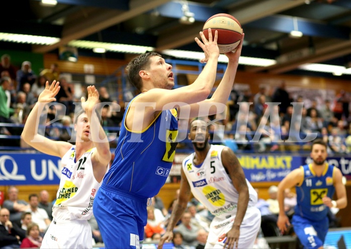 Basketball ABL 2016/17, Grunddurchgang 27.Runde Gmunden Swans vs. UBSC Graz