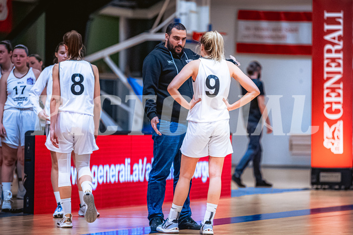 Basketball Basketball Damen Superliga 2021/22, Grunddurchgang 12.Runde Vienna D.C. Timberwolves vs. UBSC-DBBC Graz
