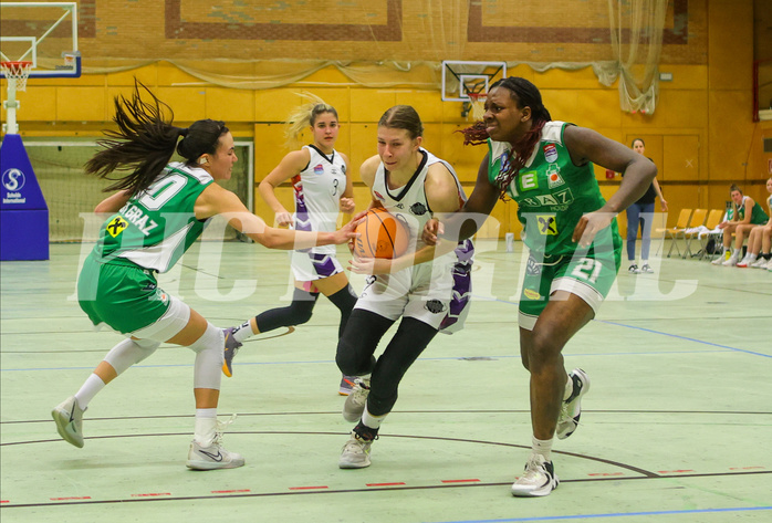 Basketball Damen Superliga 2023/24, Grunddurchgang 13.Runde Vienna United vs. UBI Graz