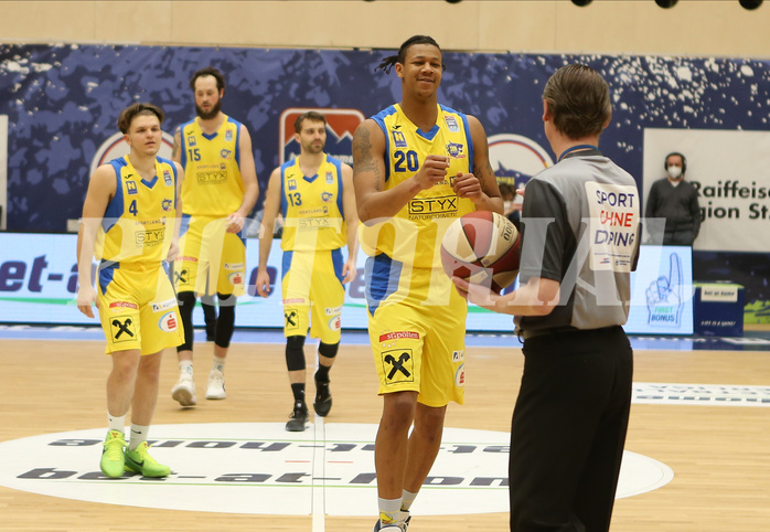 Basketball Superliga 20120/21, 4. Plazierungsrunde SKN St.Pölten vs. Flyers Wels