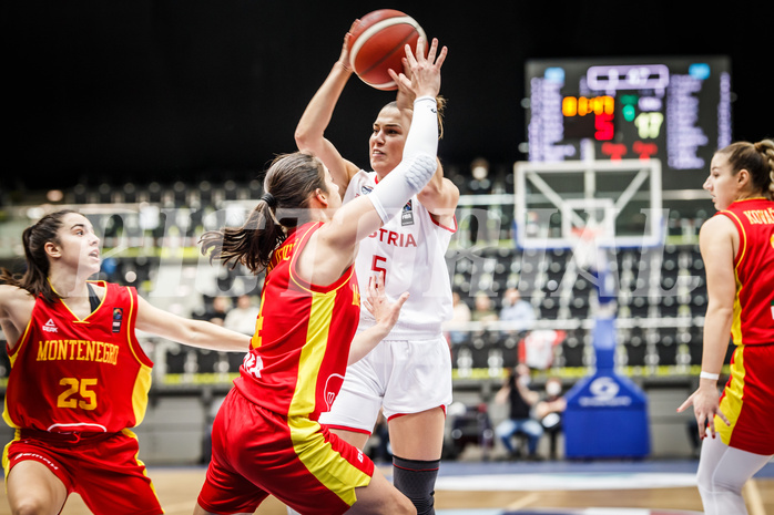 Basketball, FIBA Women´s Eurobasket Qualifiers 2023, , Österreich, Montenegro, Lisa Zderadicka (5)