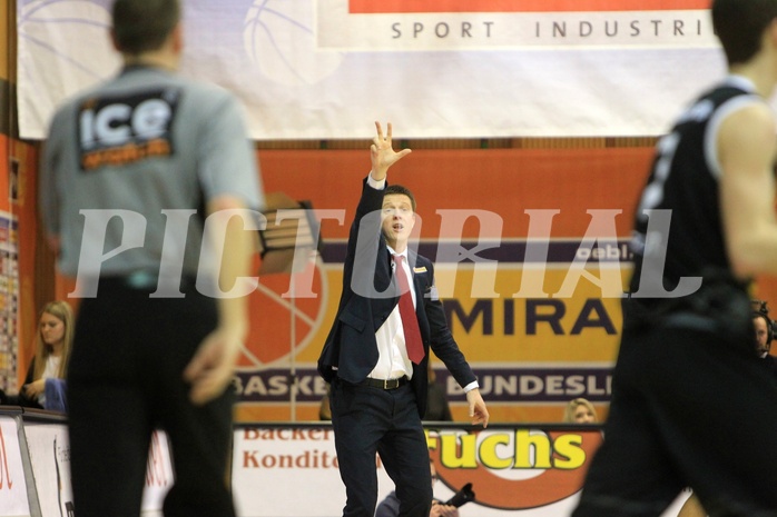 Basketball ABL 2015/16 Grunddurchgang 29.Runde Kapfenberg Bulls vs. Traiskirchen Lions