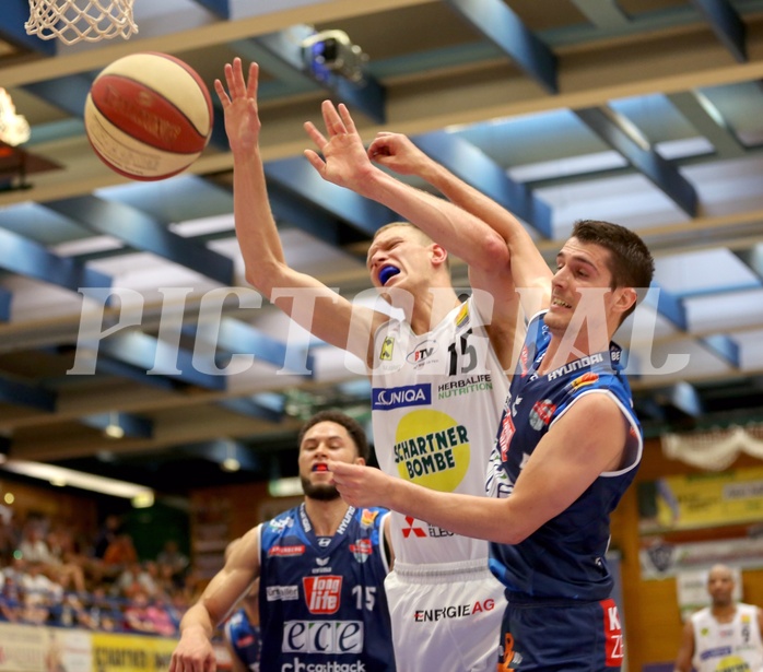 Basketball ABL 2017/18, Grunddurchgang 35.Runde Gmunden Swans vs. Kapfenberg Bulls


