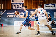 Basketball, ABL 2018/19, Grunddurchgang 25.Runde, Oberwart Gunners, Kapfenberg Bulls, Tobias Schrittwieser (14)