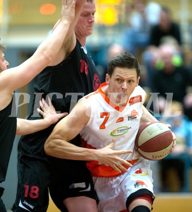 Basketball 2.Bundesliga 2017/18, Grunddurchgang 10.Runde UBC St.Pölten vs. Mistelmach Mustangs


