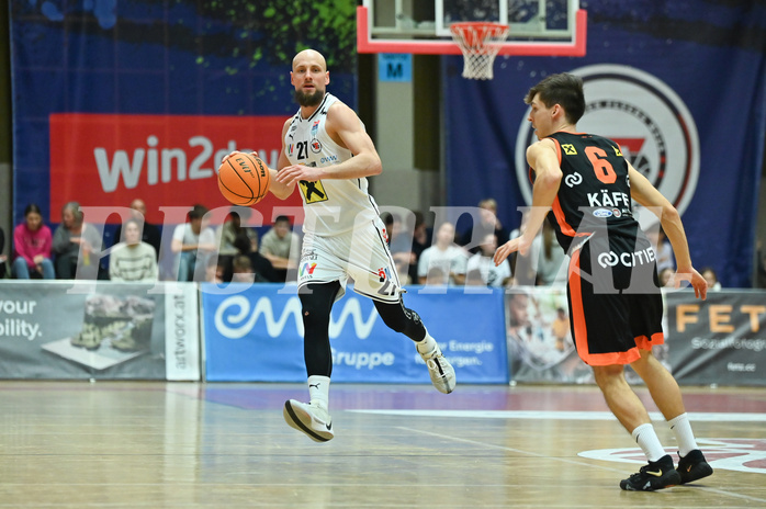 Basketball, Superliga 2023/24, Grunddurchgang 15. Runde, Flyers Wels vs. Fürstenfeld Panthers,
