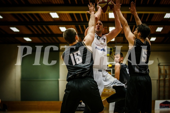 Basketball, 2.Bundesliga, Playoff VF Spiel 1, Mattersburg Rocks, Wörthersee Piraten, Corey HALETT (16)