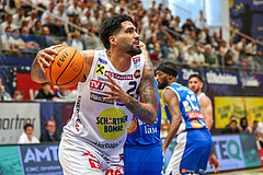 Basketball Superliga 2023/24, Playoff, Viertelfinale Spiel 1 Gmunden Swans vs. Oberwart Gunners