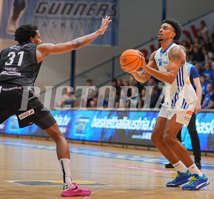Basketball Superliga 2024/25, Playoffs, Viertelfinale Spiel 1 Oberwart Gunners vs. Kapfenberg Bulls


