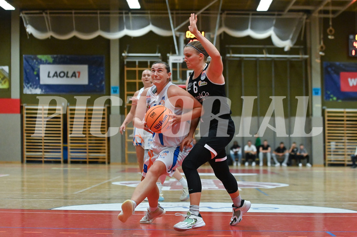 Basketball Superliga 2024/25, Grunddurchgang 1.Runde, DBB Wels vs Basket Flames Women,

