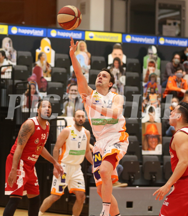 Basketball Superliga 2020/21, Grunddurchgang 12.Runde Klosterneuburg Dukes vs. BC Vienna