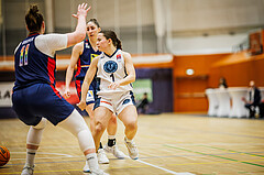 Basketball, Win2Day Basketball Damen Superliga 2023/24, Grunddurchgang 14.Runde, Vienna Timberwolves, SKN St. Pölten, Elisa Khamis (1)