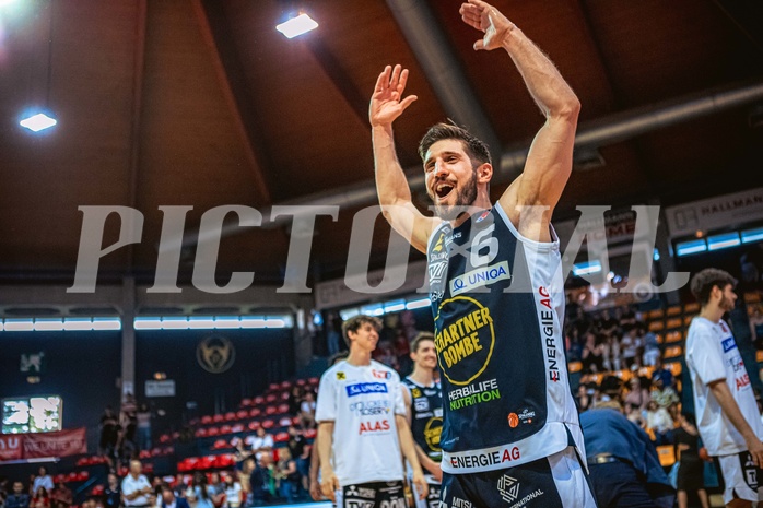 Basketball, Win2Day Superliga 2022/23, Playoff, Finale Spiel 4, BC Vienna, Gmunden Swans, 