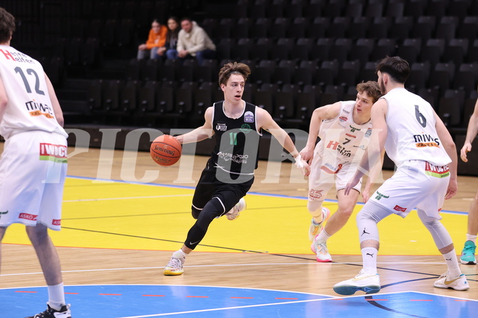 19.02.2023, Graz, Raiffeisen Sportpark Graz, Basketball Zweite Liga 2022/23, Grunddurchgang, Runde 17, Future Team Steiermark vs Union Deutsch Wagram Alligators