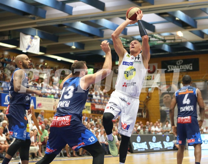 Basketball ABL 2017/18, Playoff Finale Spiel 3 Gmunden Swans vs. Kapfenberg Bulls 