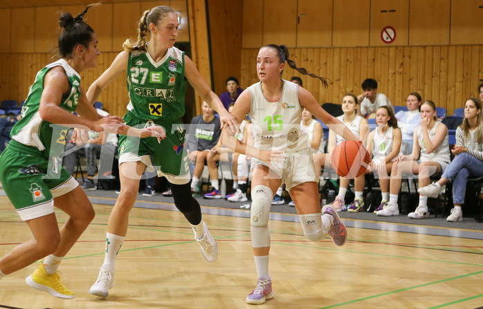 Basketball Damen Superliga 2022/23, Grunddurchgang 1.Runde Basket Flames vs. UBI Graz


