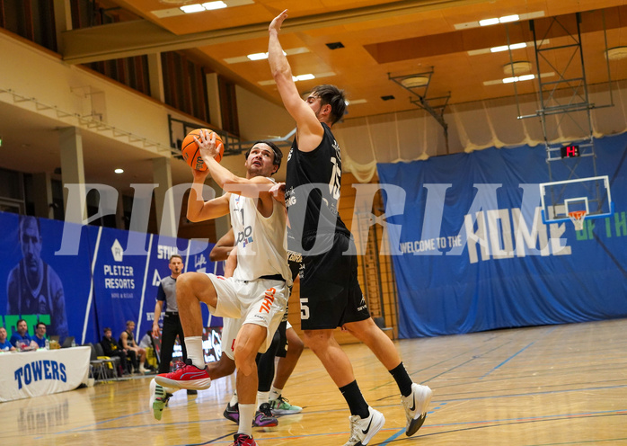 Basketball Zweite Liga 2024/25, Grunddurchgang 16.Runde Kufstein Towers vs. Güssing Blackbirds



