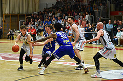 Basketball Superliga 2021/22, Viertelfinale Spiel 2, Flyers Wels vs Swans Gmunden