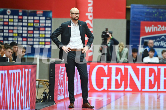 Basketball, Superliga 2024/25, Grunddurchgang 19.Runde, Flyers Wels vs. Klosterneuburg,